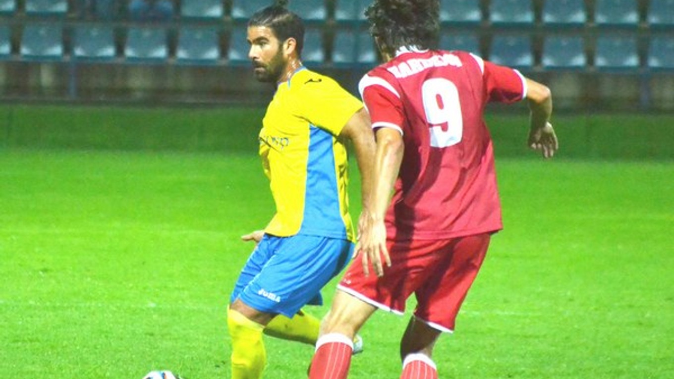 Autor víťazného gólu. Samuel Bayón sa presadil z penalty.