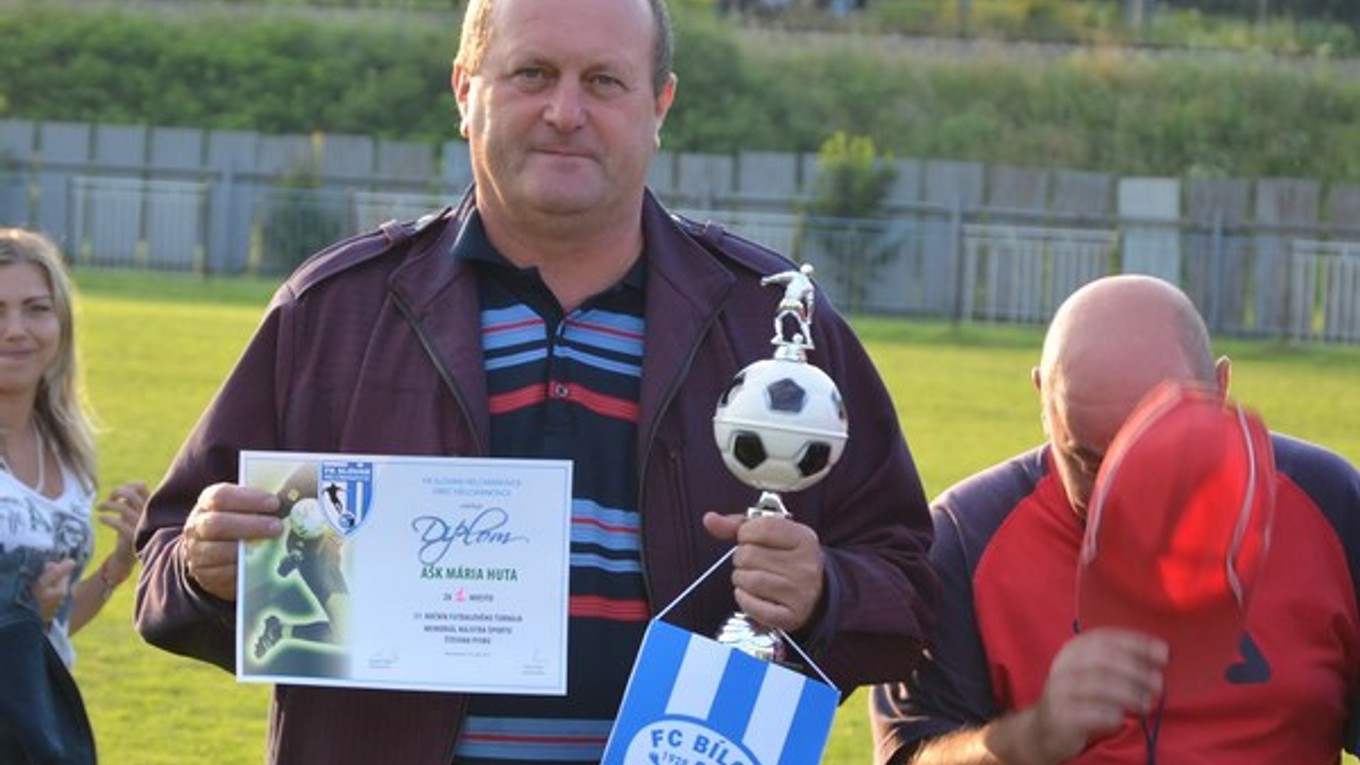 Maximálna spokojnosť. S umiestnením a výsledkami AŠK Maria Huta v 6. lige Podtatranskej je jeho šéf Ľuboš Marcinko veľmi spokojný.