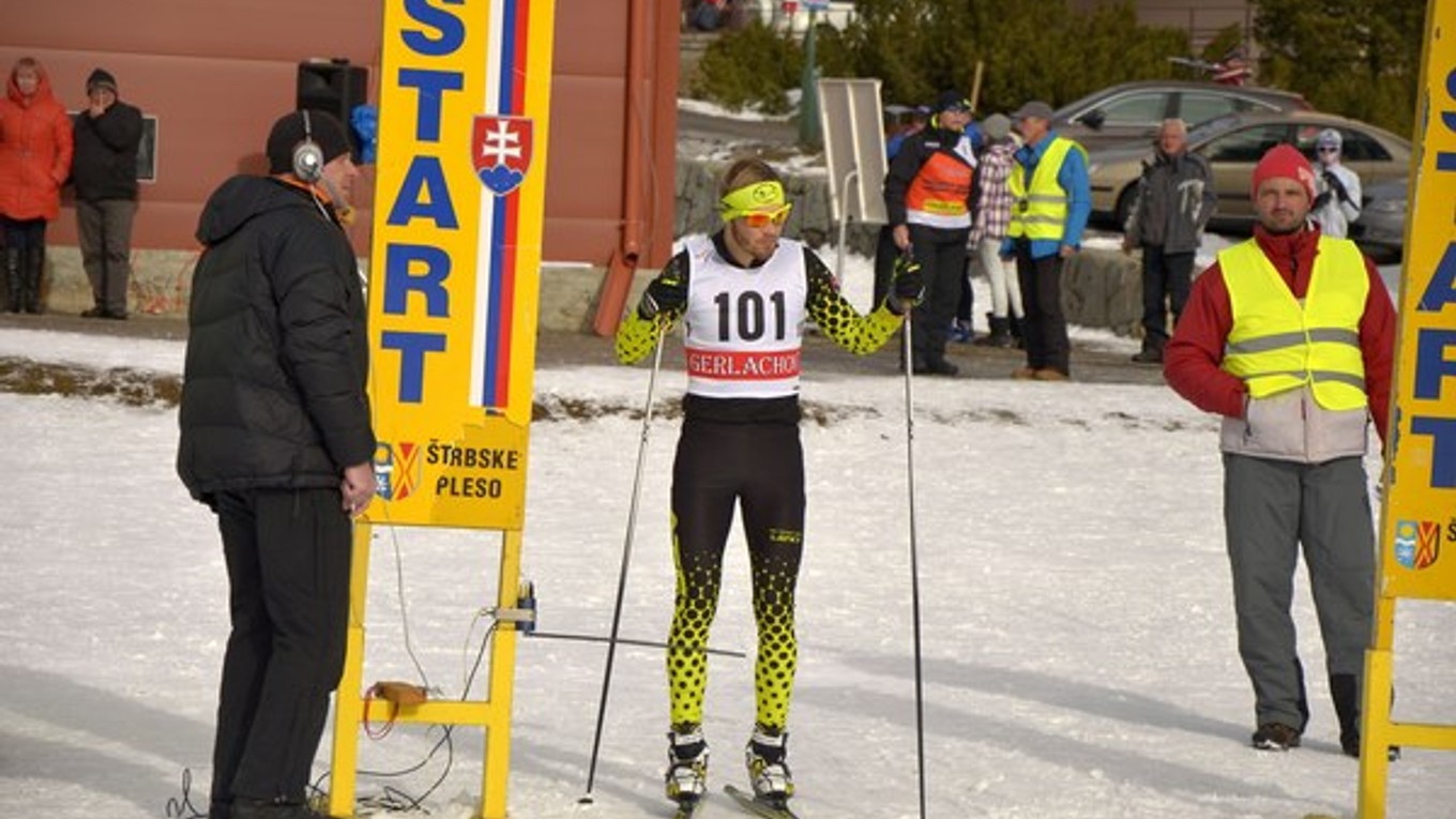 Andrej Segeč. Celkový víťaz medzi mužmi.
