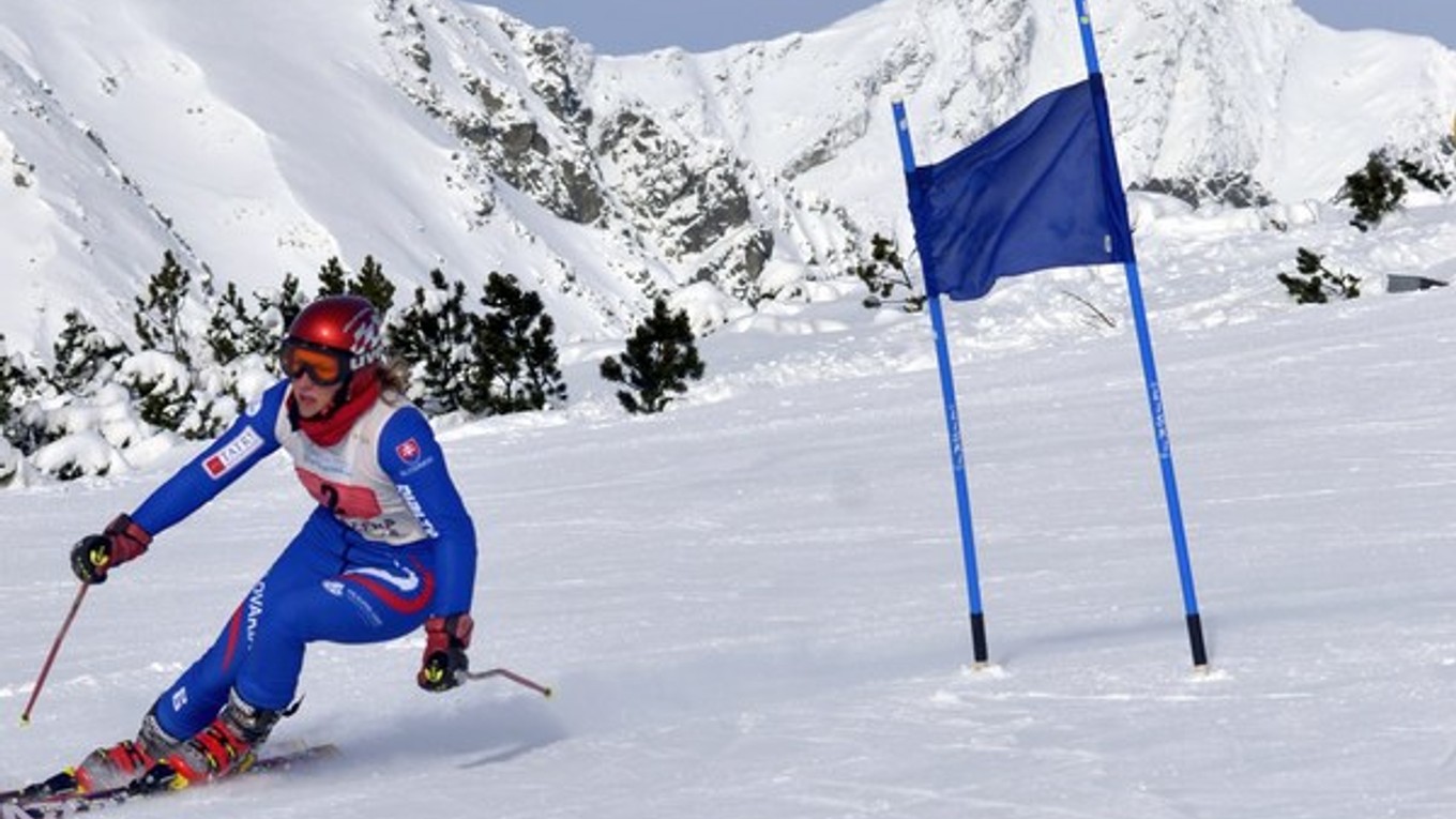 Daniela Kamenická. Celková víťazka medzi ženami.