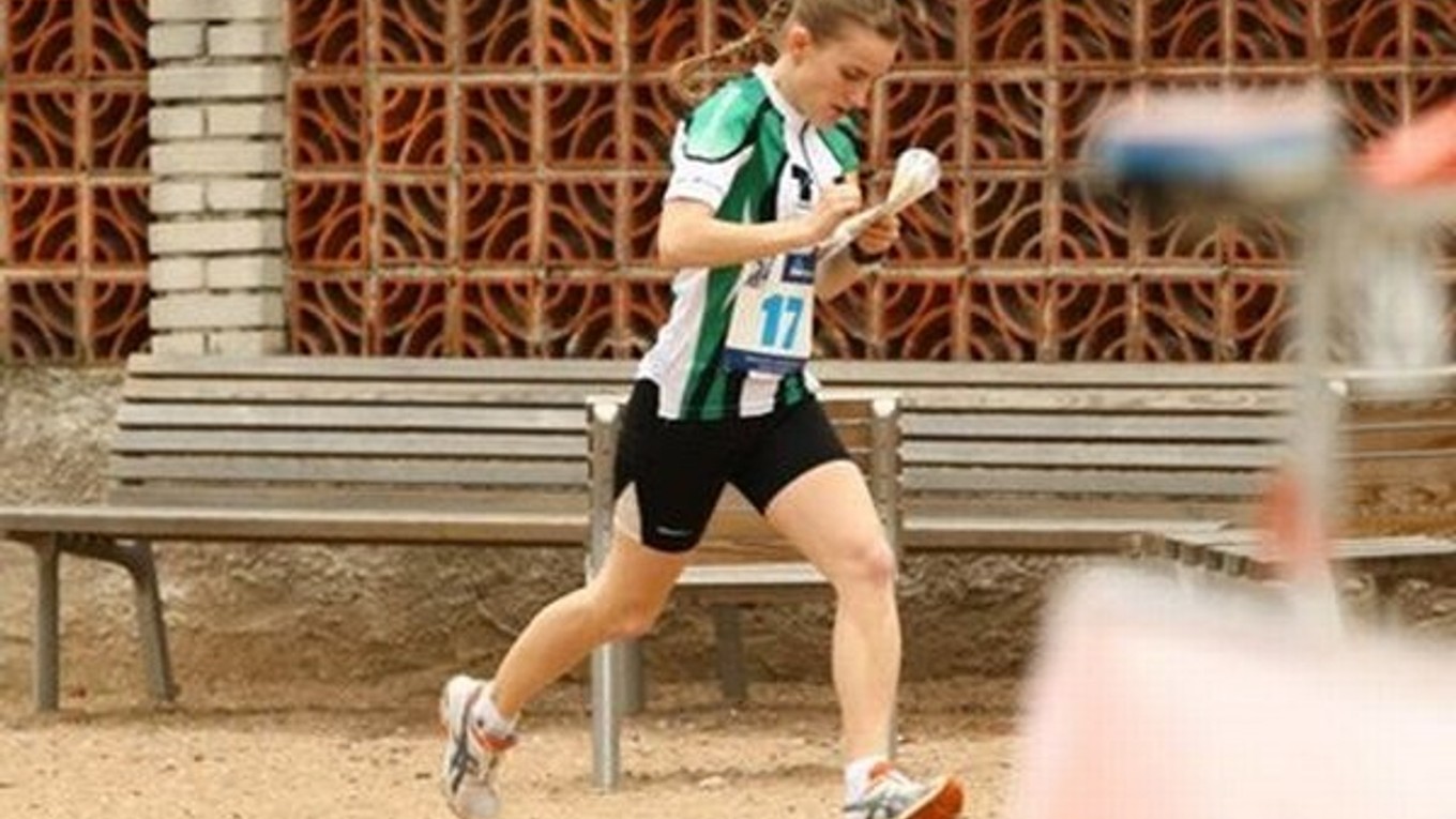 Jana Macinská. Šesťnásobná majsterka Slovenska na trati.