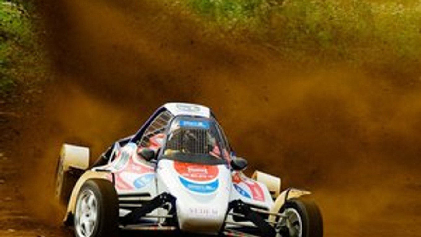 Stálica na autokrosových tratiach Igor Vlasatý.