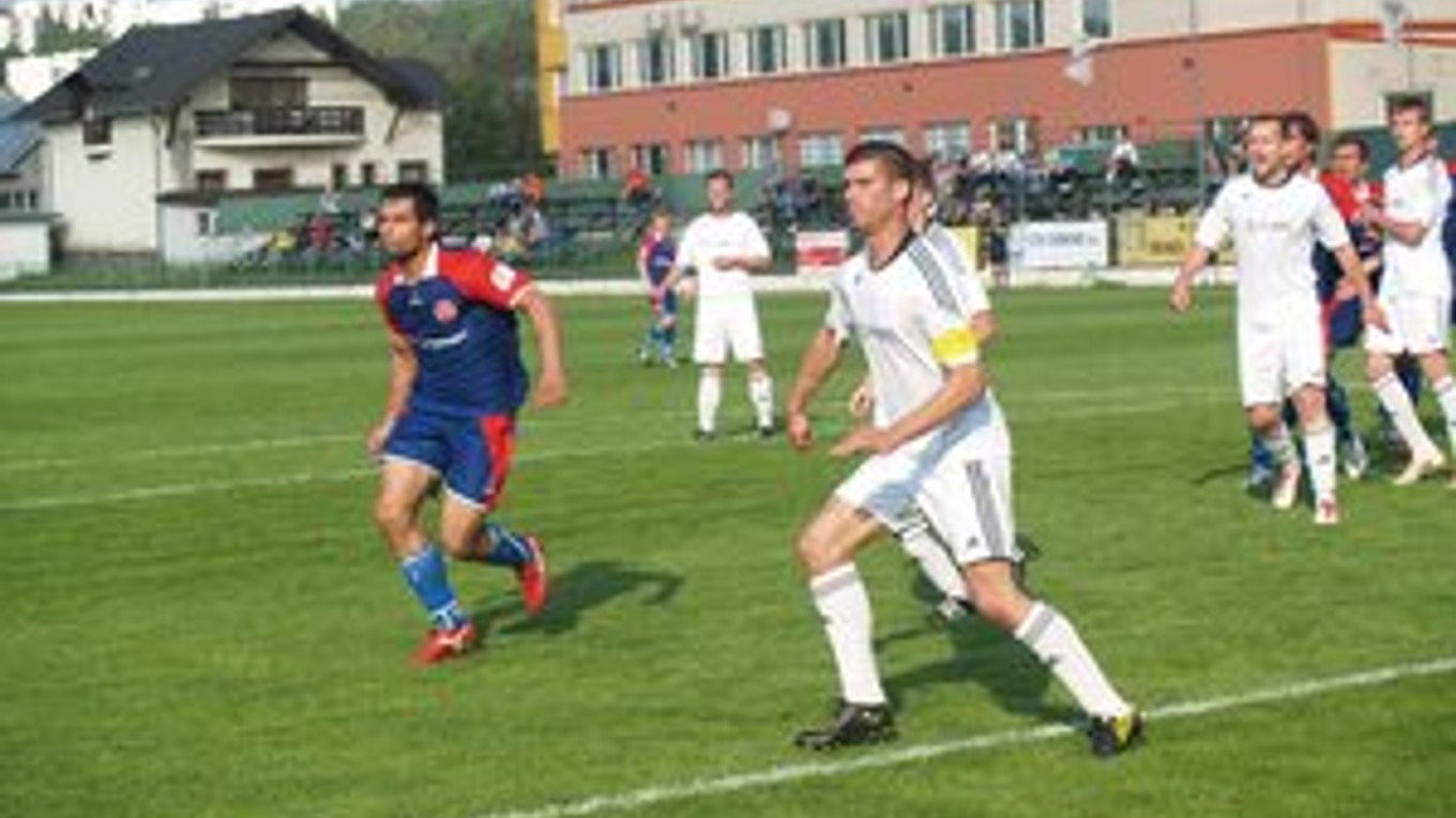 Kapitán MFK Vranov. Peter Šamo domácim zariadil bod.