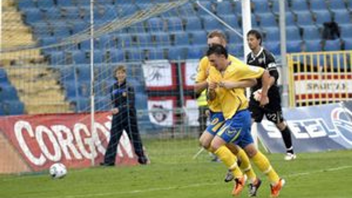 Radosť vytryskla medzi Košičanmi po tom, čo sa gólovo presadil Pačinda, no tri body z toho neboli.