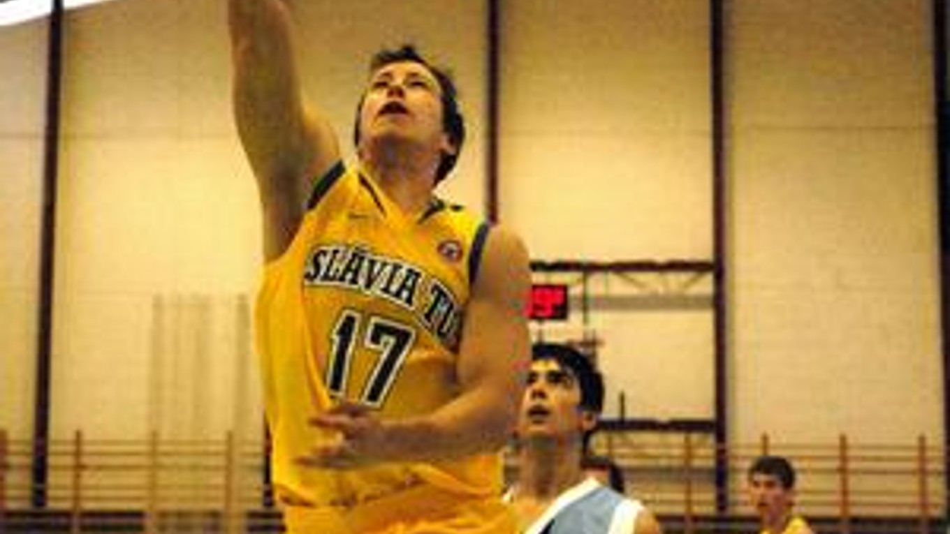Po zranení. Michal Sklarčík sa vracia k basketbalu v drese Slávie TU.