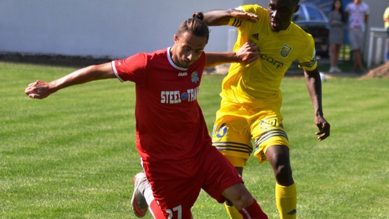 Jaroslav Kolbas. V prípravnom zápase s Michalovcami.