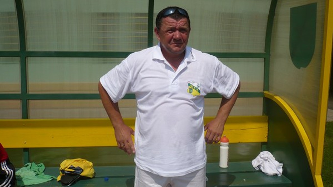 Pavol Diňa. Tréner MFK Snina.
