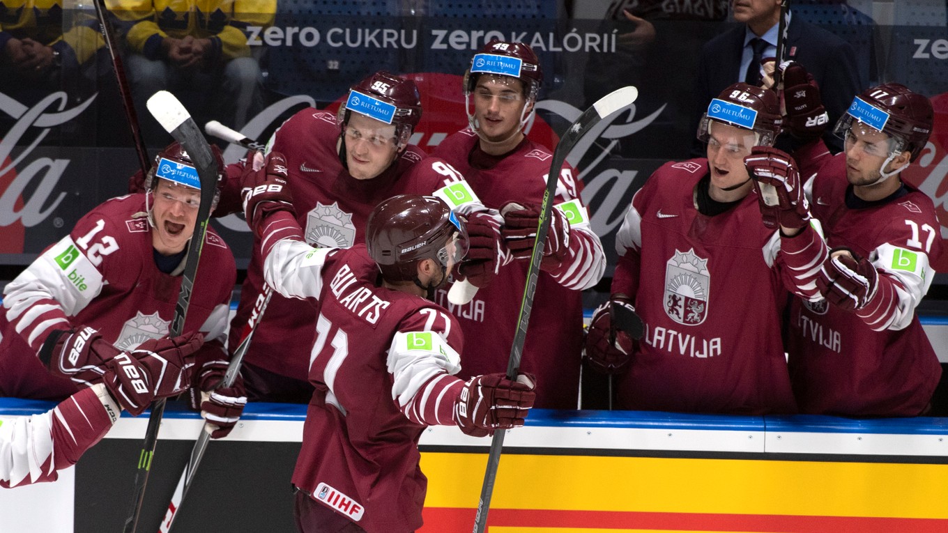 Lotyšsko na MS v hokeji 2019.