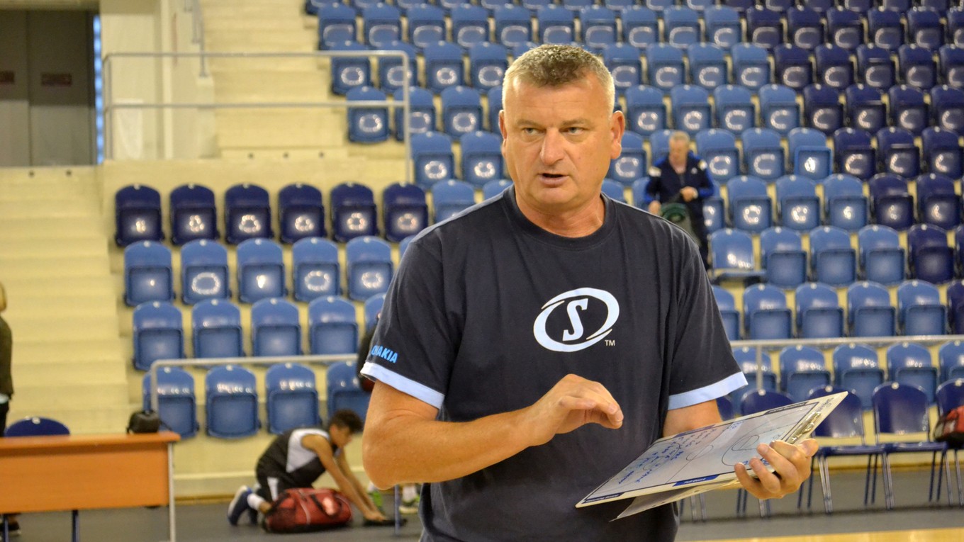 Milan Černický. Tréner BAM Poprad.