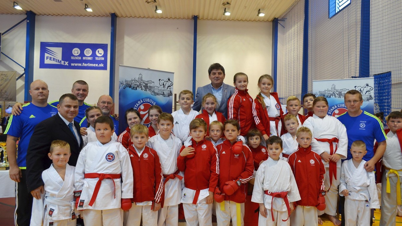 Team Karate ŠKM. Ľubovňa Open Cup 2016.