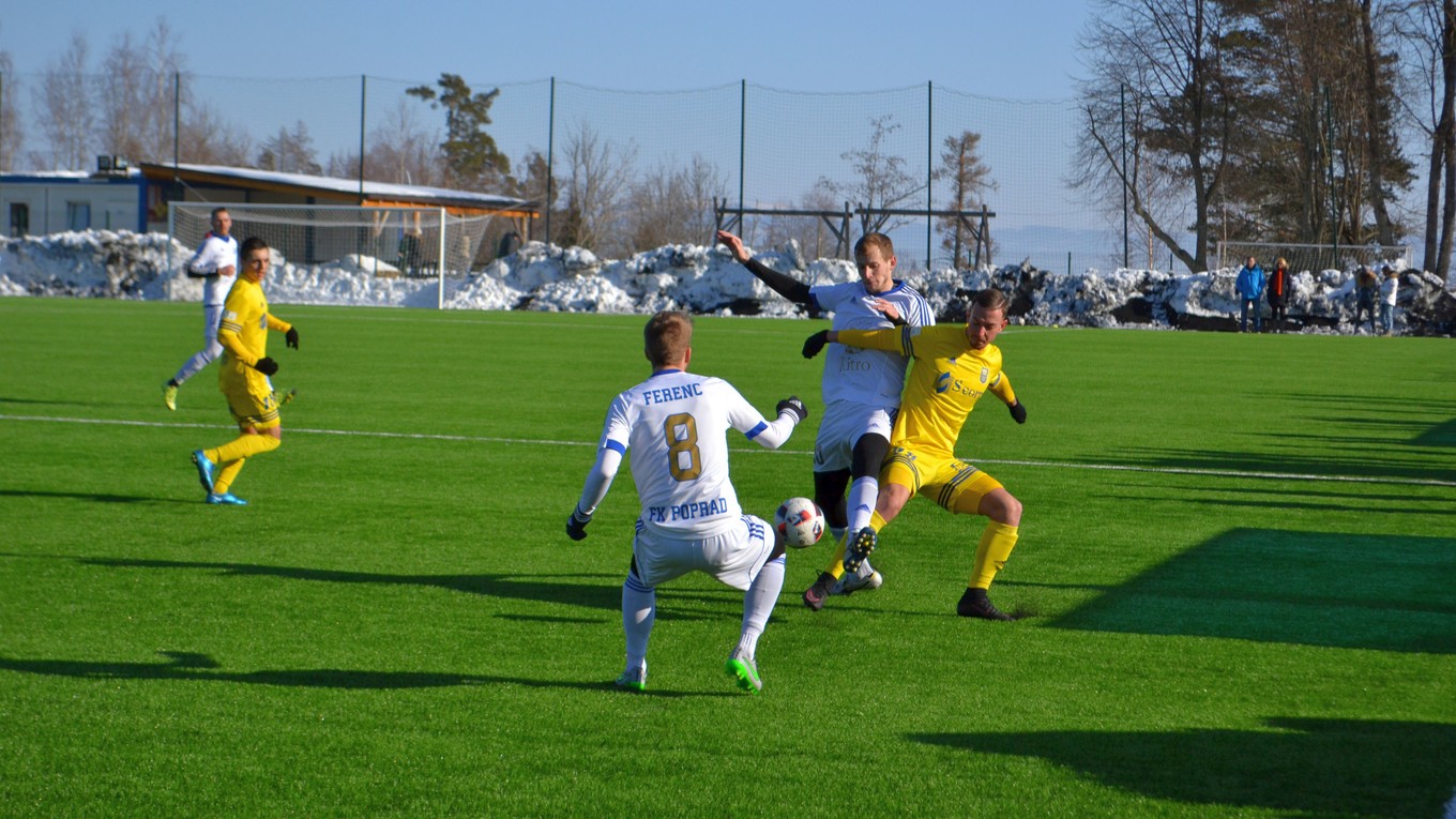 V generálke remíza. Michalovce remizovali s Popradom 1:1.