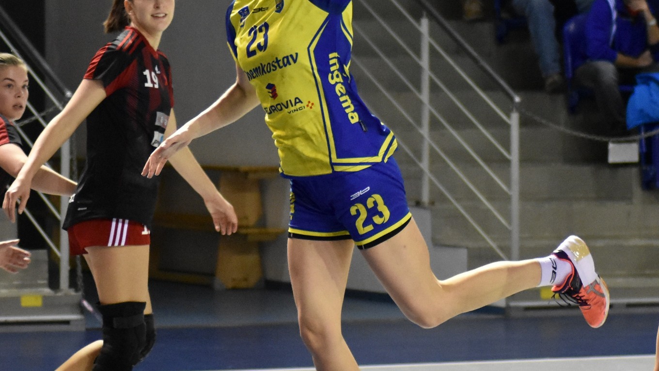 Katsiaryna Dubovcová dala v Zlíne až 9 gólov. 