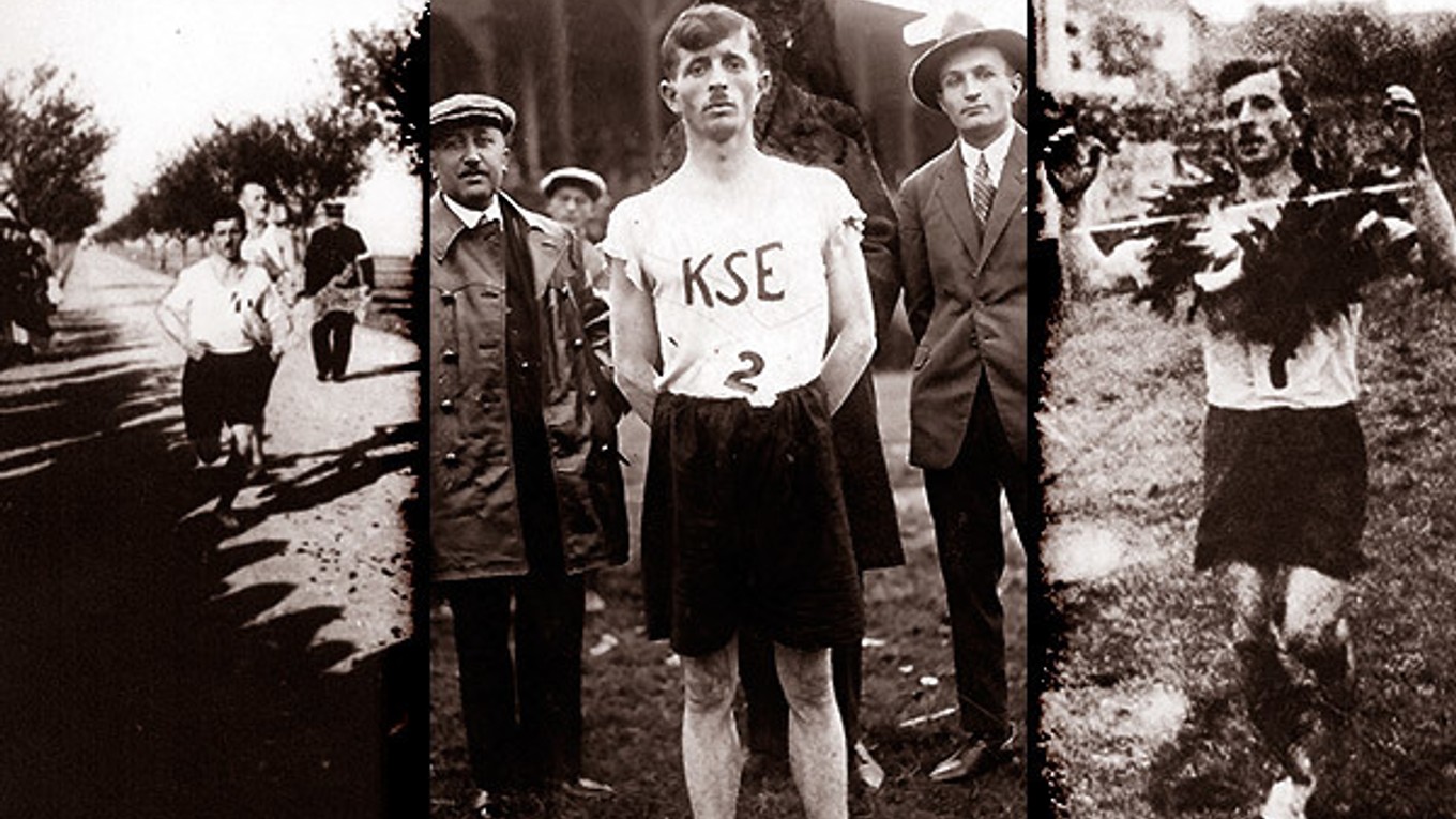 József Galambos. Na košickom maratóne triumfoval štyrikrát.