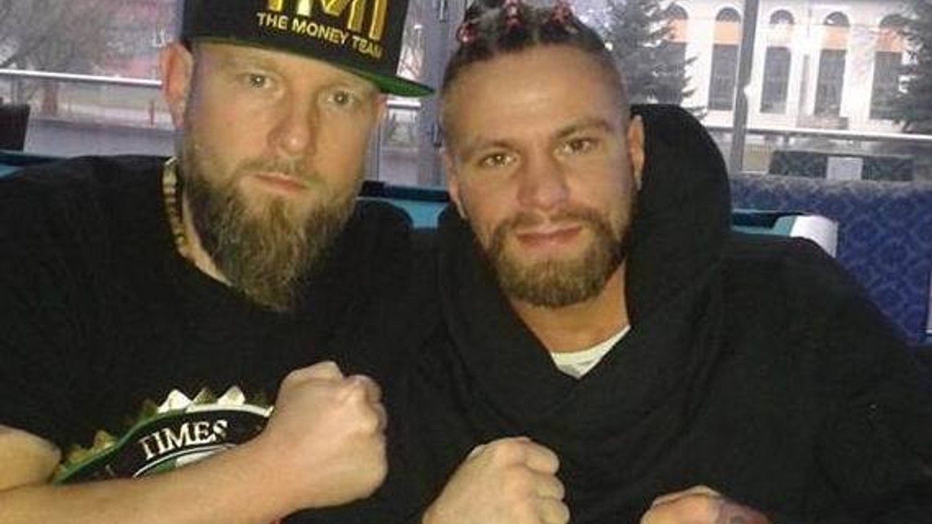 Peter Kosár (vľavo) s Martinom Parlagim.