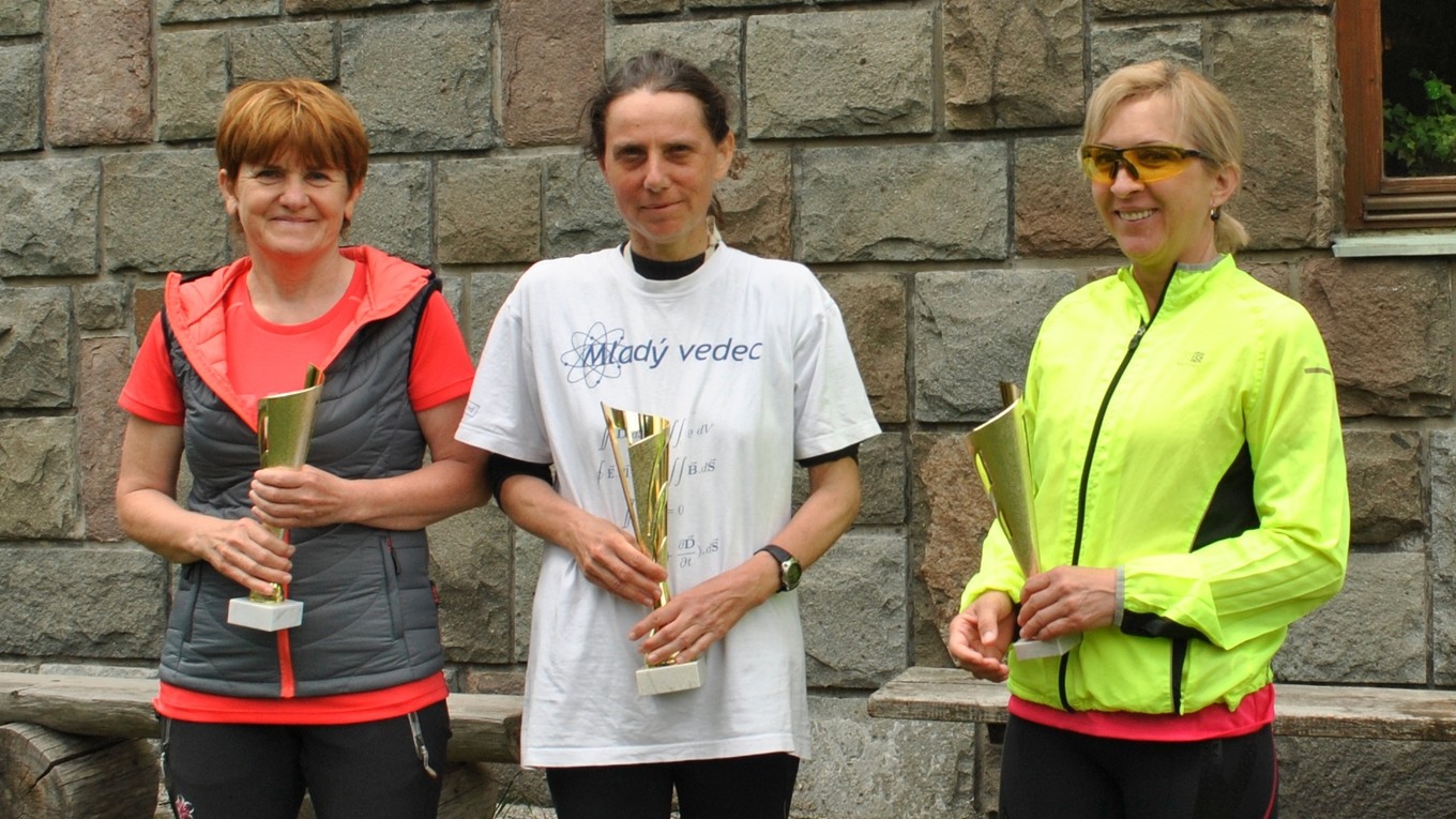 Ženy od 50 rokov – prvé dve priečky putovali pod Tatry
Zľava: Popracová (druhá), Božová (prvá), Barthová (tretia).