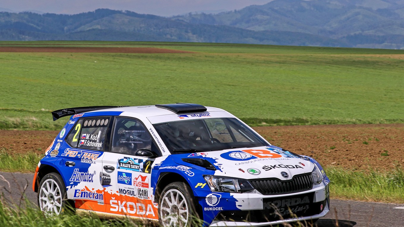 Od víťazstva ho delila menej ako sekunda. Martin Koči na Rallye Tatry tuho bojoval.