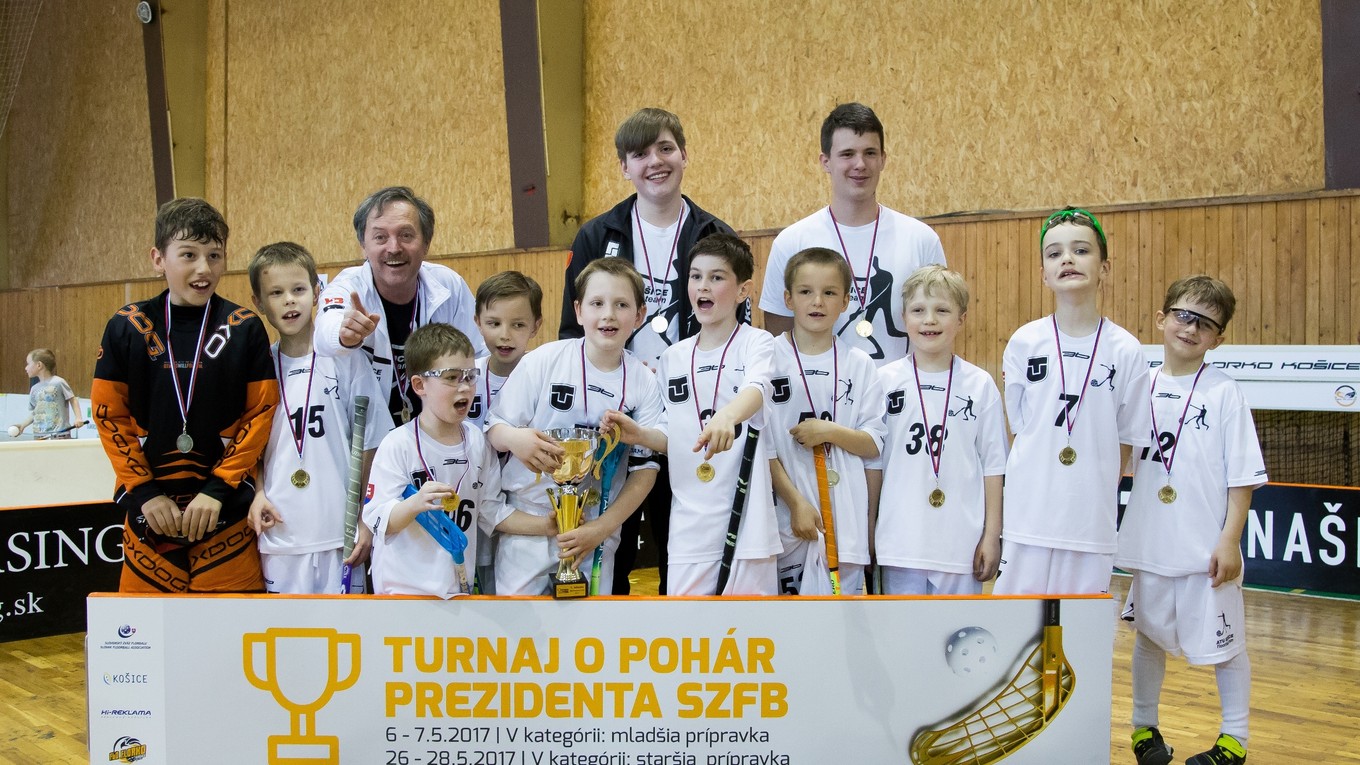 Mladšia prípravka. Spolu so staršou prípravkou najlepšia na Slovensku.