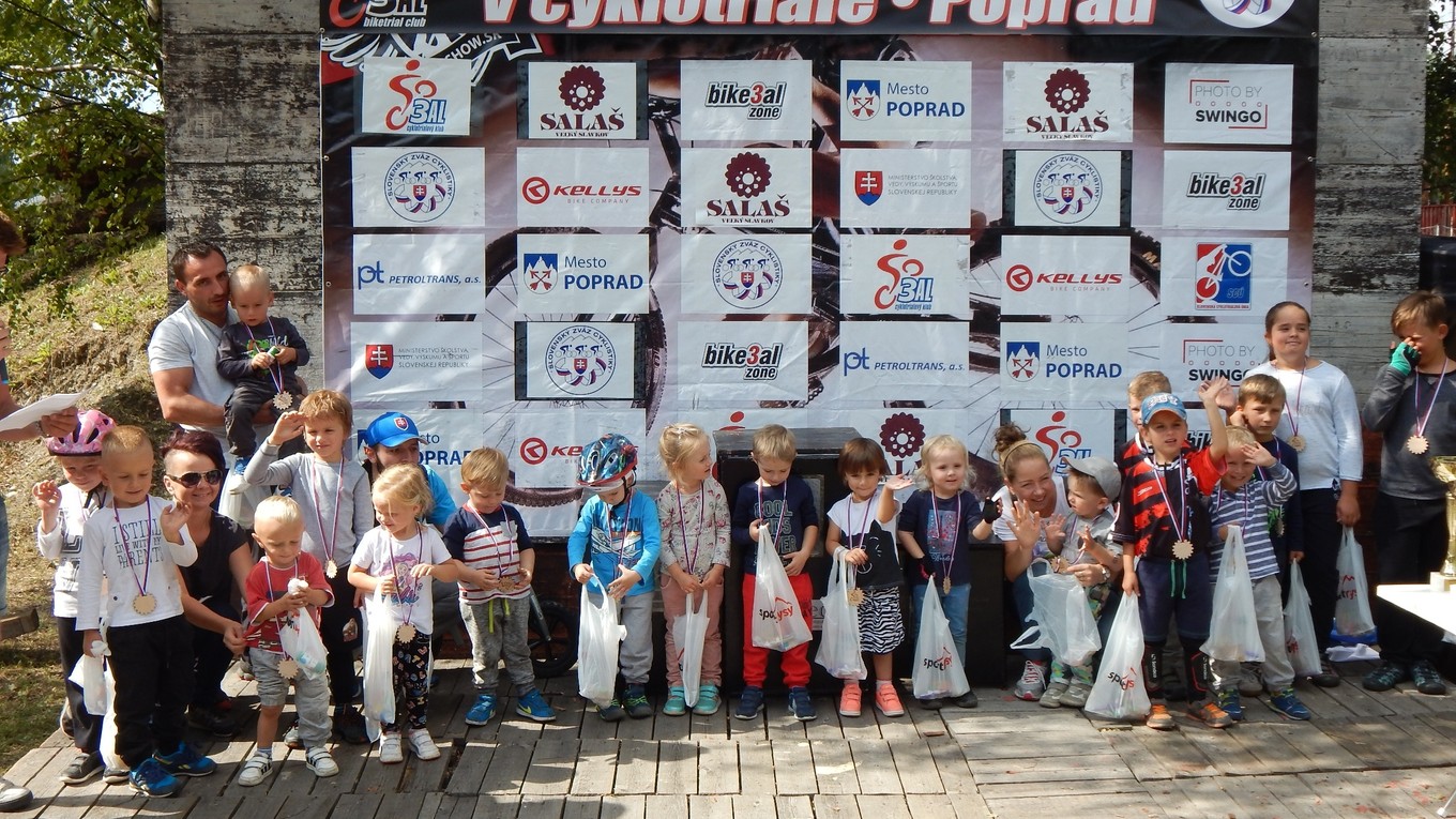 Cyklotrialisti sa na Slovenskom pohári potešili zo svojej účasti.