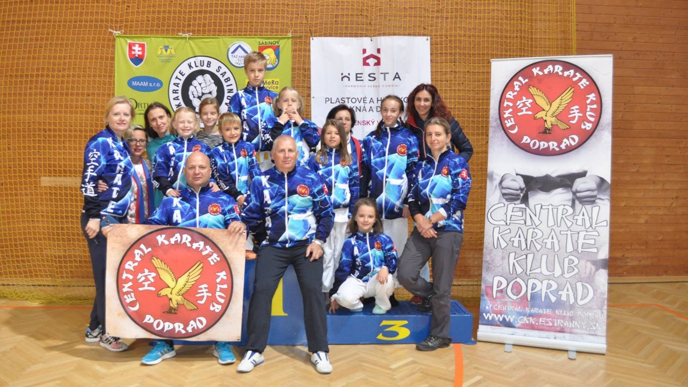 Popradskí karatisti absolvovali Turnaj nádejí. 