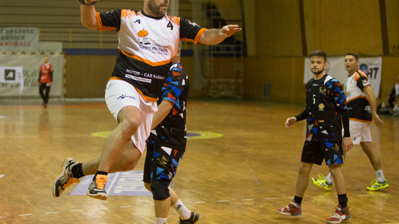 V akcii košický pivot Patrik Jurko.