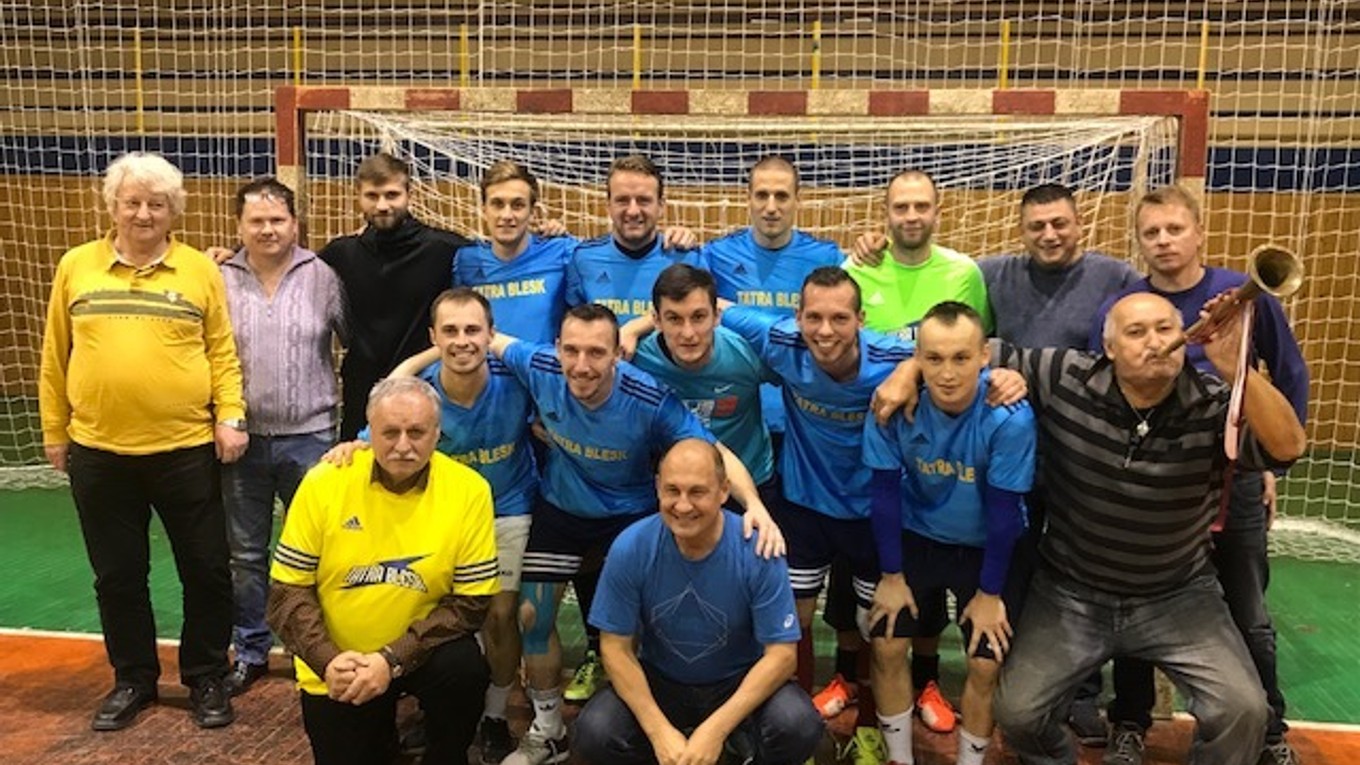 Tatra Sokoľany. Víťaz 20. ročníka futbalového festivalu policajtov. 