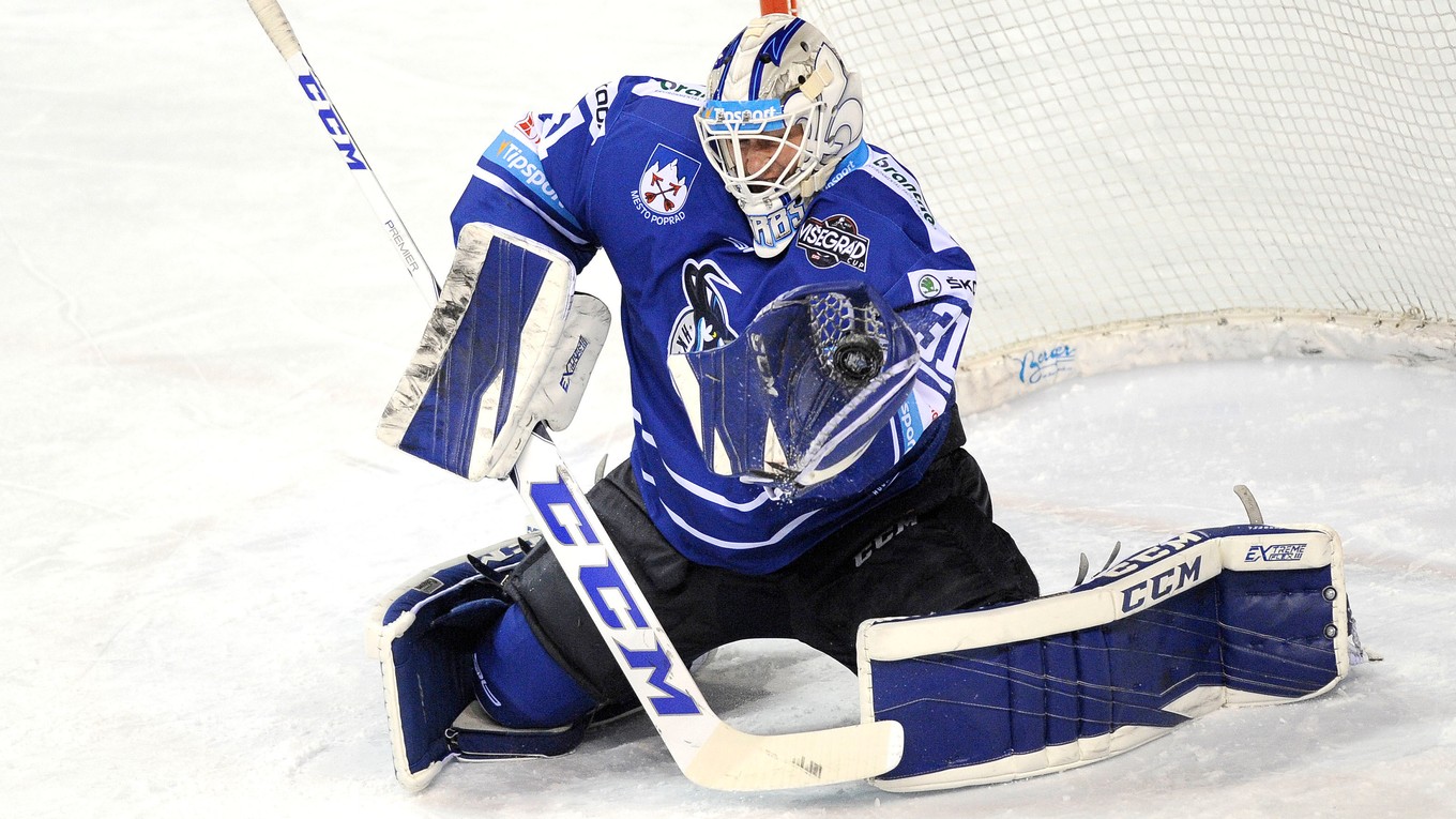 Mathieu Corbeil bol veľkou oporou Popradu.