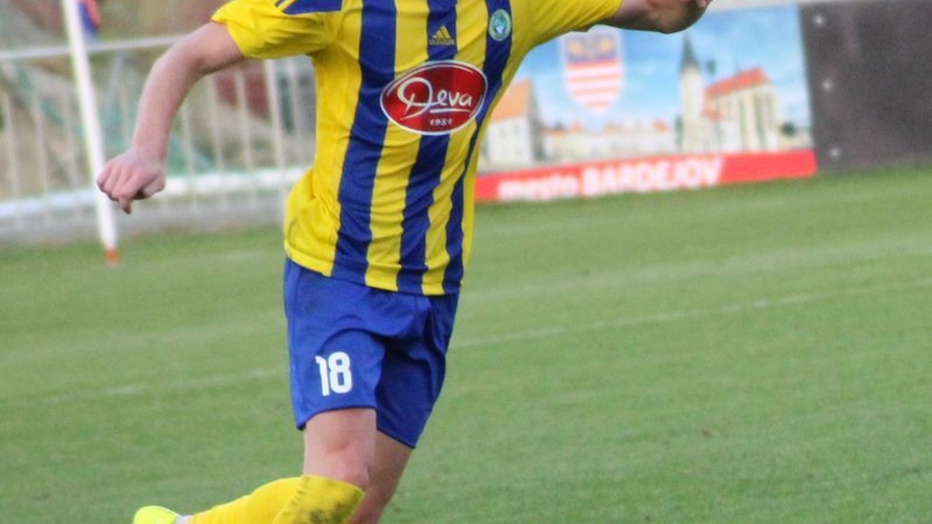 Dominik Lukáć v akcii. 