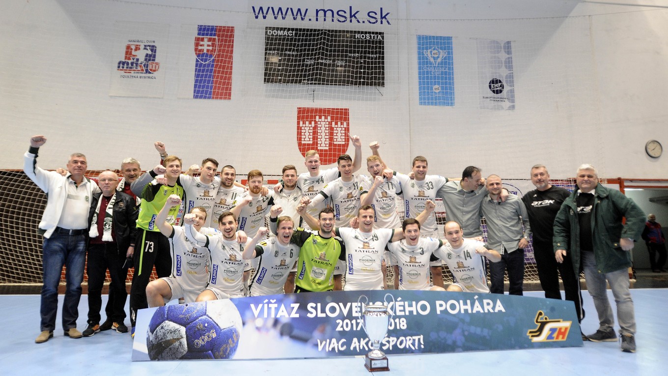 Tatran triumfoval v Slovenskom pohári. Prešovčania oslavovali zisk trofeje v Považskej Bystrici. 