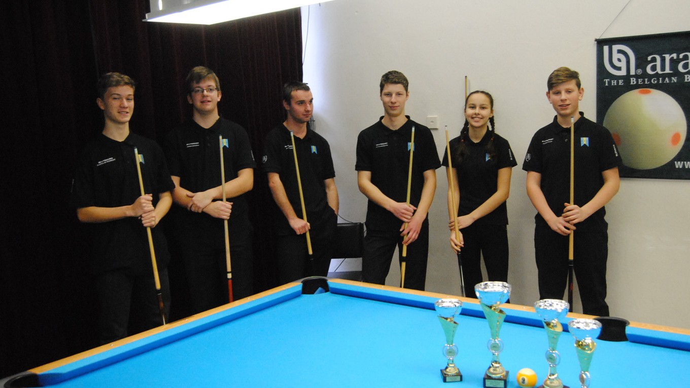 Biliardisti z Podolínca sa napriek skromným podmienkam dokážu presadiť.