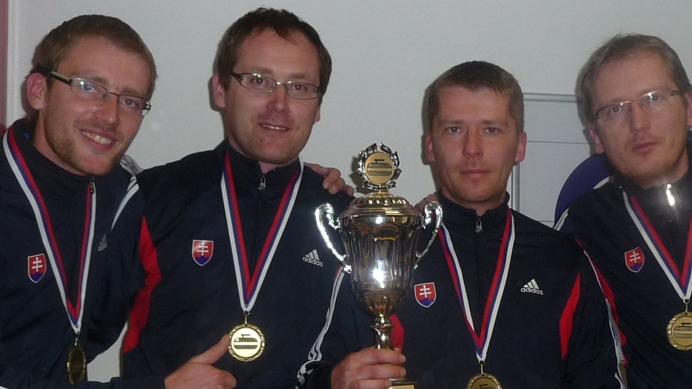 Majstri Slovenska 2018. Tomáš, František, Peter a Pavol Pitoňákovci.