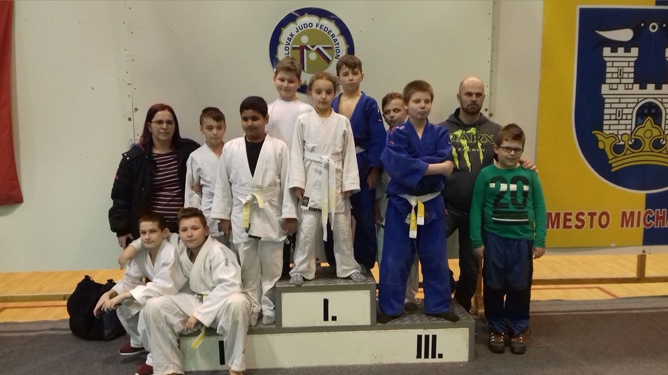 Výprava Judo clubu v Michalovciach.