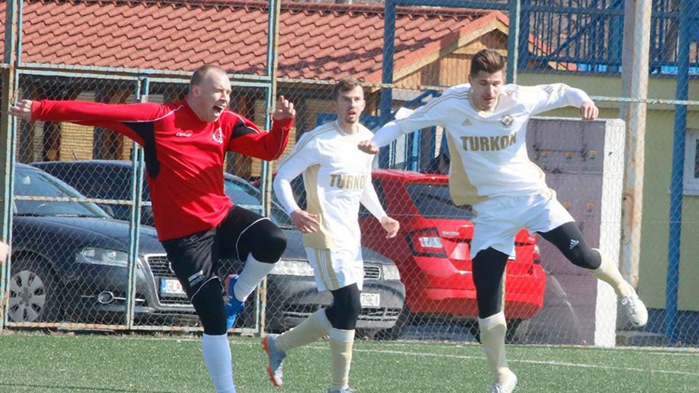 FK Košice v generálke zdolal Medzev 3:1. Vpravo jedna z posíl František Vancák. 