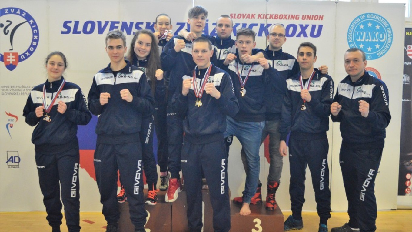 Michalovská zostava na súťaži v Prešove.