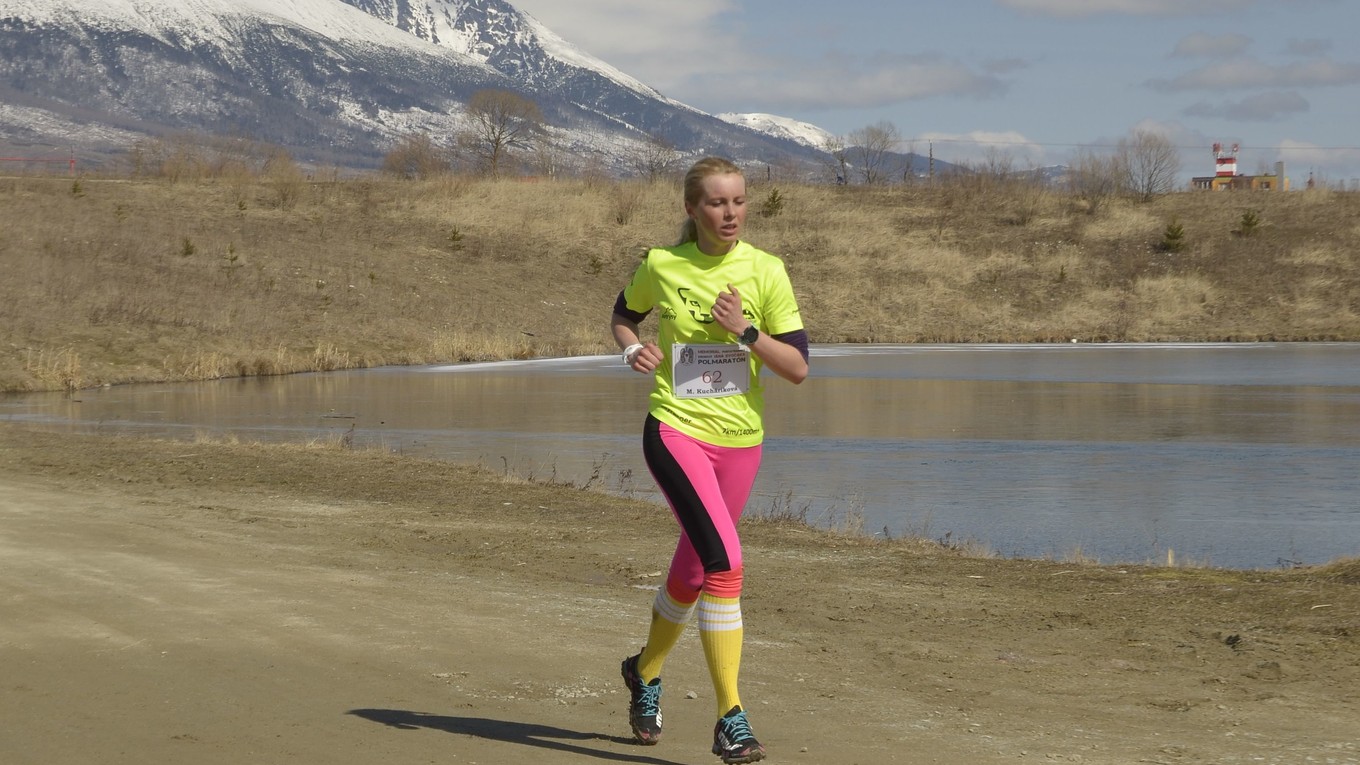 Víťazná Michaela Kucháriková.