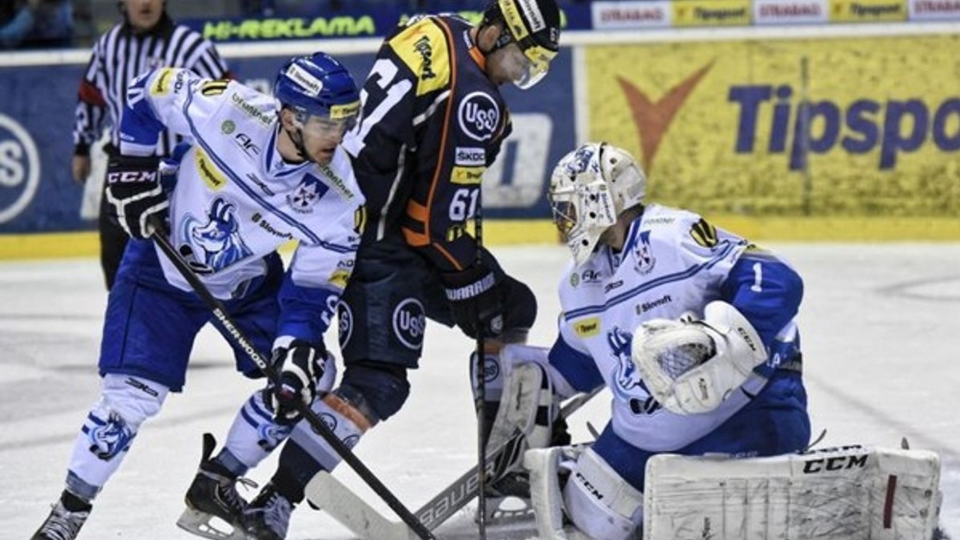 Zľava: Ľubomír Dinda z Popradu, Marek Bartánus z Košíc a Matúš Kostúr z Popradu.