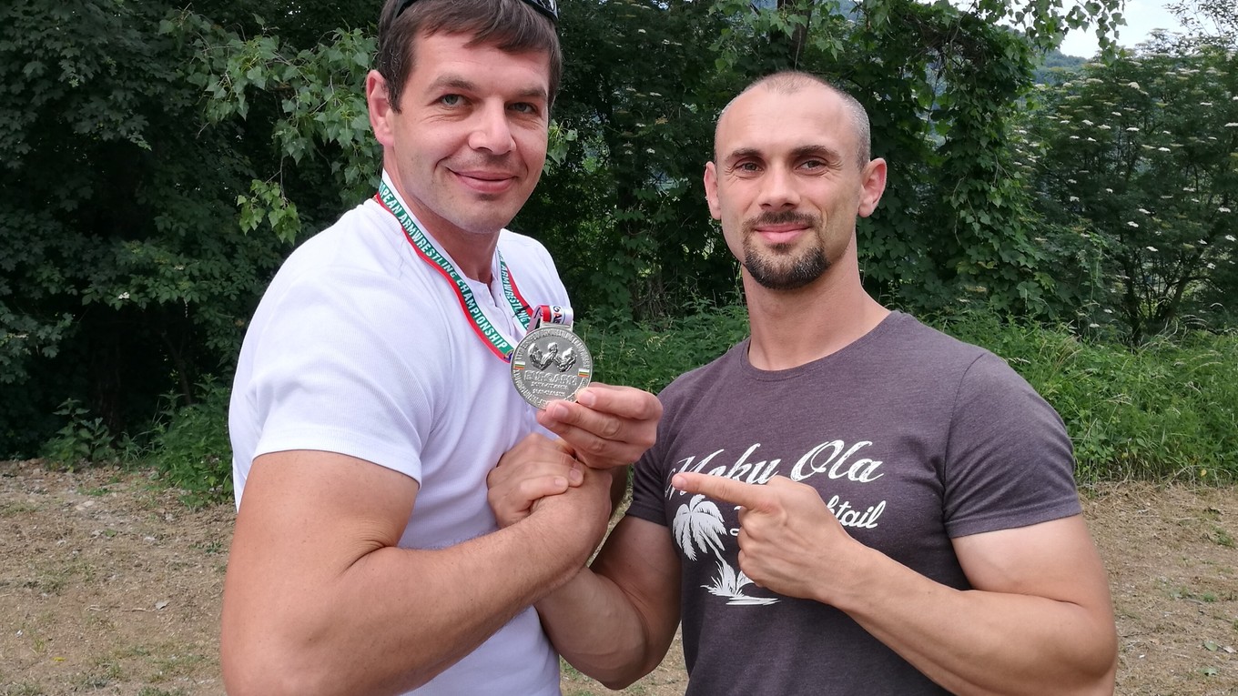 Peter Spusta (vľavo) a Gabriel Harčarik.