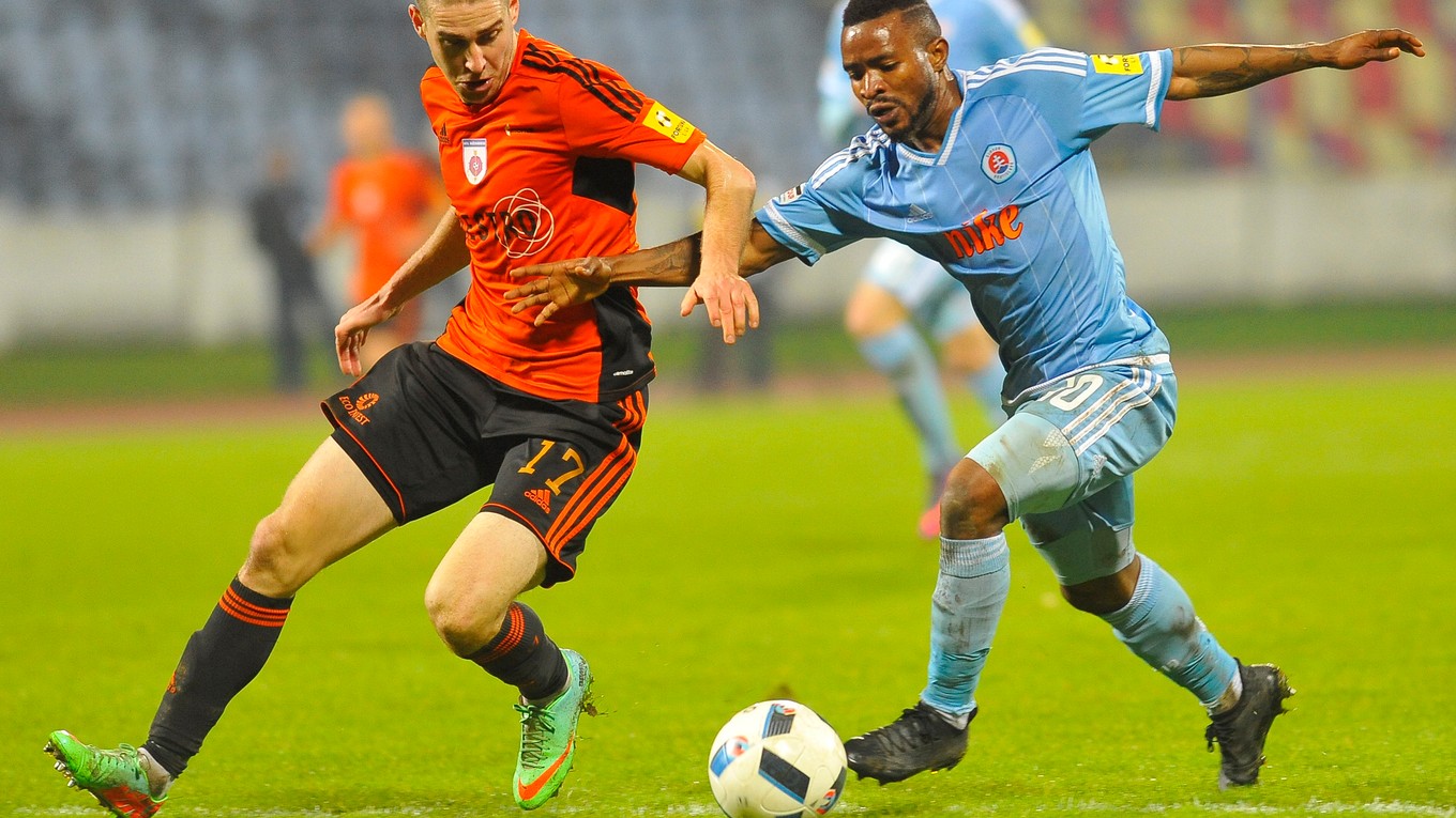 Peter Maslo (vľavo).
