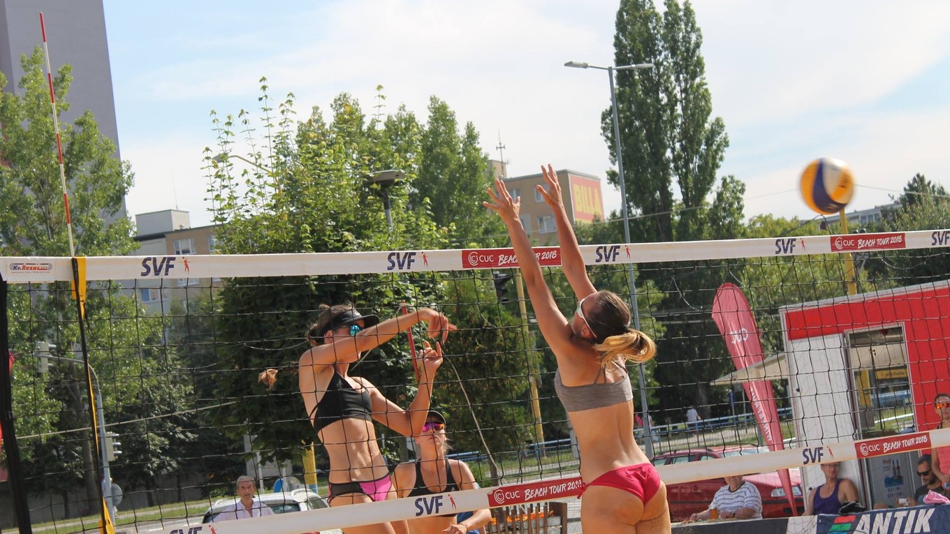Na Terase sa konali majstrovstvá Slovenska v plážovom volejbale.