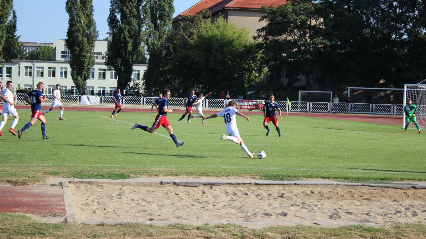 FC Košice zvíťazili nad Sláviou TU rozdielom triedy.