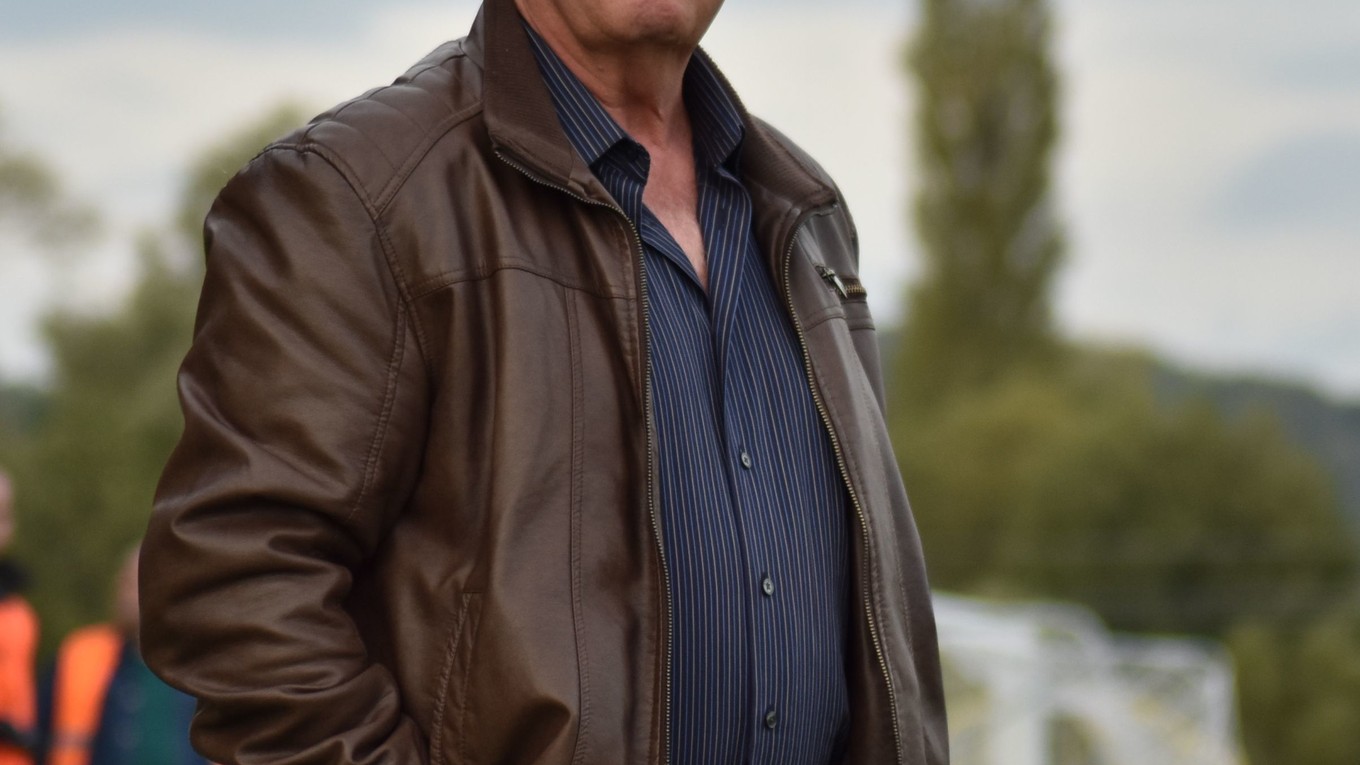 Tréner Sniny Jozef Štafura.