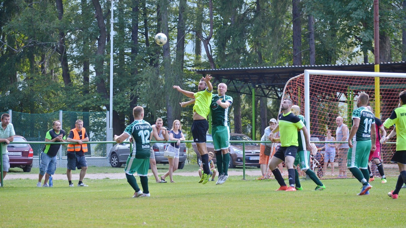 Zo zápasu Betliar – Dobšiná.