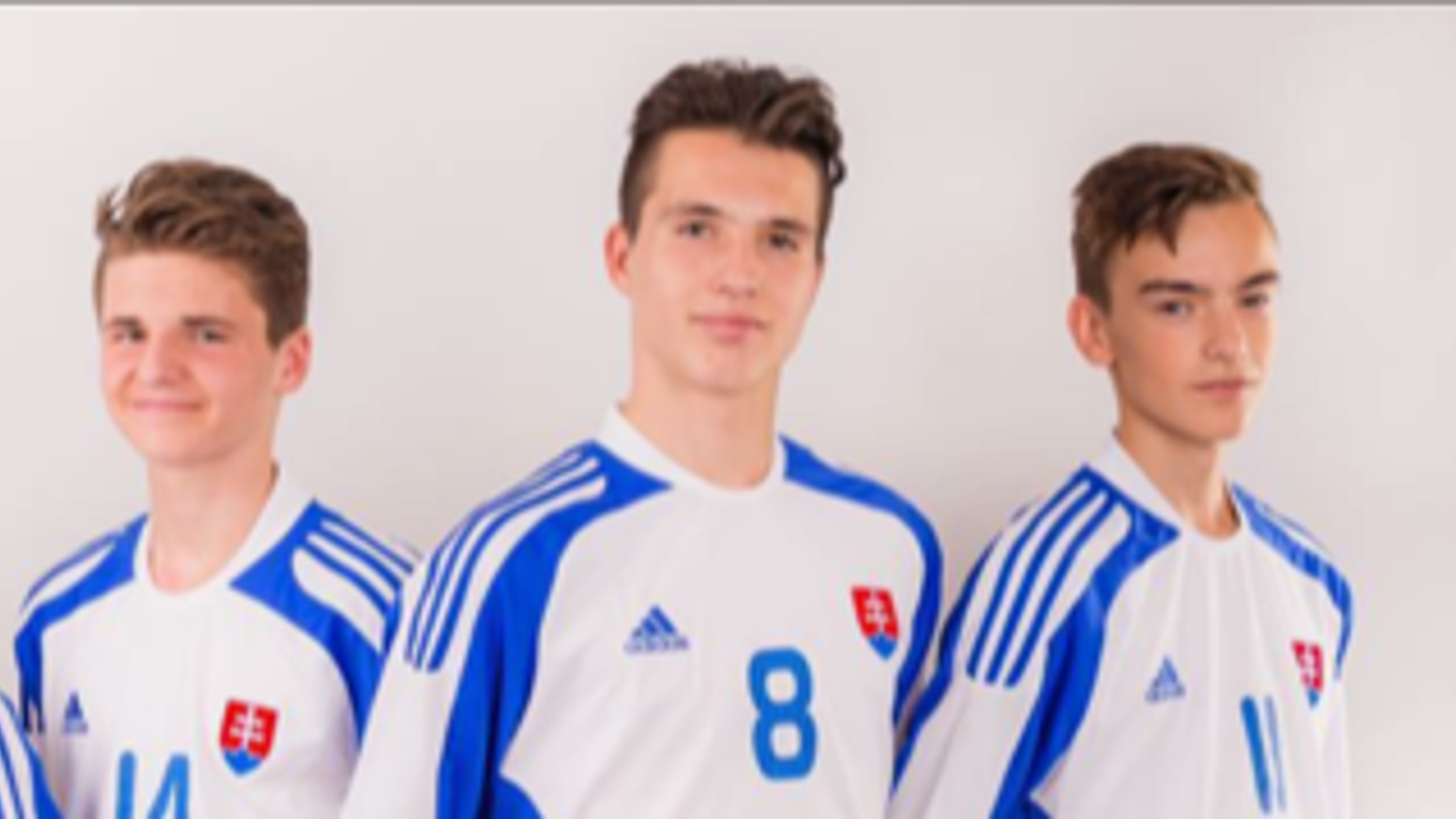 Trojica košických olympijských nádejí. Zľava: Sebastián Bačo, Matúš Šlehofer a Marek Kuruc.