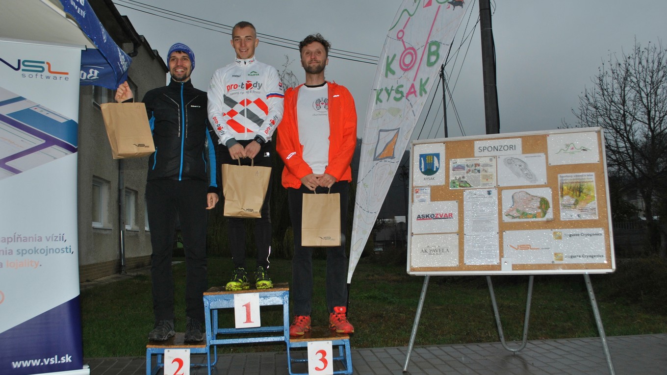 Najrýchlejší muži do 39 rokov.