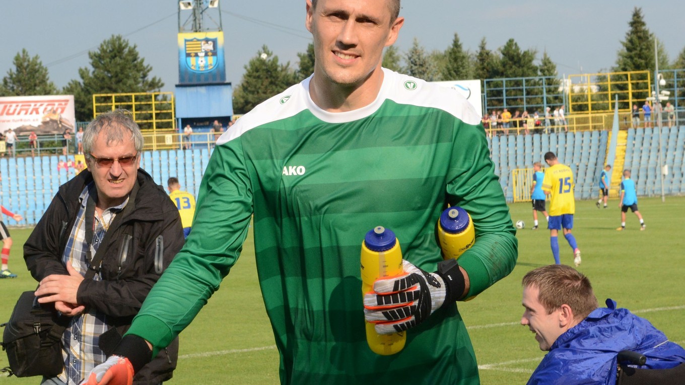 Brankár FC Košice Gejza Pulen.