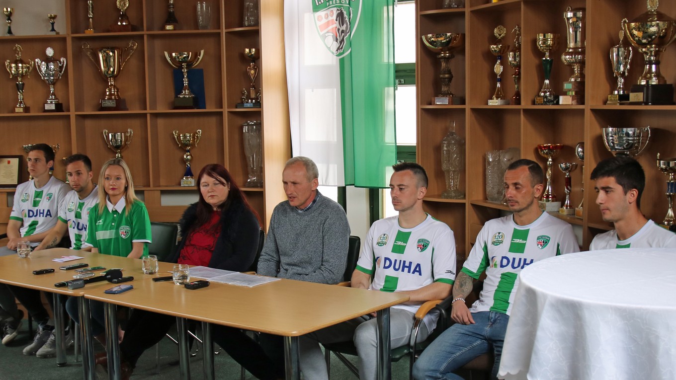 Prešovčania predstavili nové posily pre jarnú časť druhej ligy.