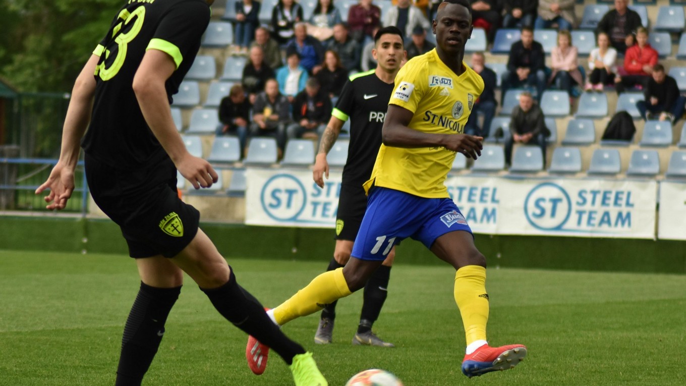 Michalovský Mamadou Tounkara bol mužom, o ktorom sa v sobotňajšom zápase najviac hovorilo.