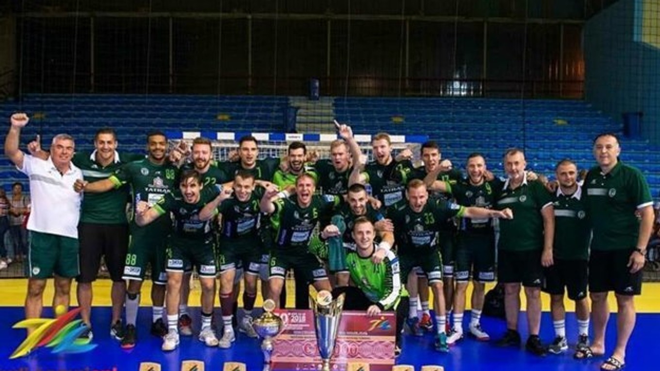 Prešovčania po vlaňajšom triumfe v Doboji.