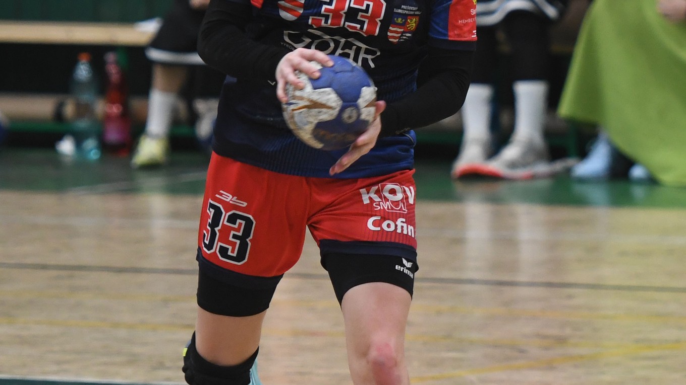 Opora ŠŠK Lívia Klučková zaťažila konto Dusla ôsmimi gólmi.