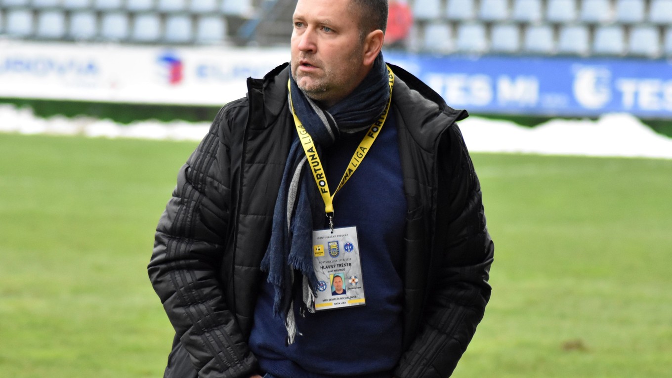 Bývalý výborný tvorca hry Jozef Majoroš je v súčasnosti trénerom Michaloviec.