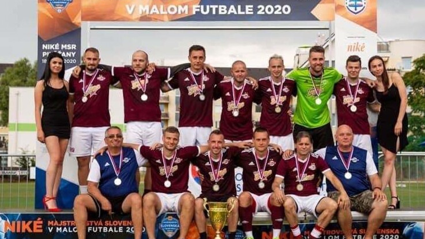 Finalisti majstrovstiev Slovenska v malom futbale - ASGuard Košice.